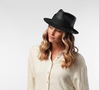 fedora paille fine Fino Fedora Paille
