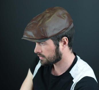 Casquette cuir Stetson Brooklin Goat