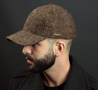 Casquette velours milleraies couleur beige, haute qualité