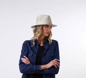 Chapeau randonnée Auckland Cotton Delave