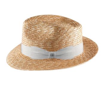 Chapeau de paille personnalisable Mon Bogart Fino